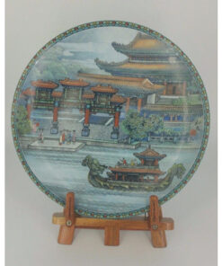 Imperial Jingdezhen Porcelain Oriental Collector Plates Summer Palace 1988