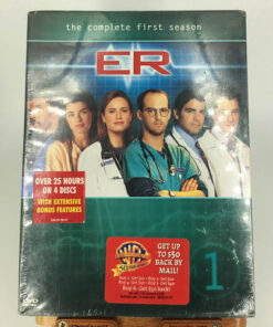 ER - The Complete First Season (DVD, 2003, 4-Disc Set 085392462926)