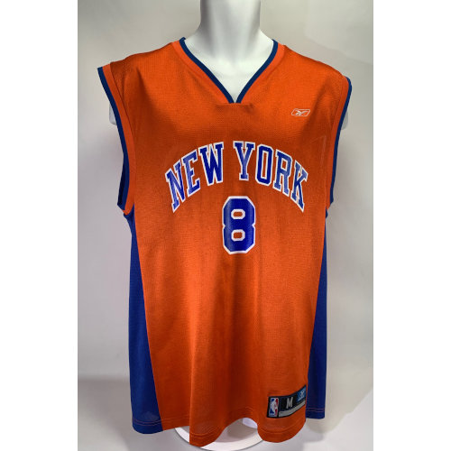 Latrell Sprewell New York Knicks NBA #8 Home-Game Jersey