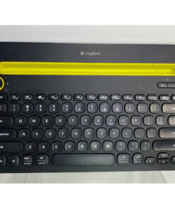 Logitech Bluetooth Multi-Device Keyboard K480 for Computers. Tablets and Smartphones. Compact, Dial and Switch, Spill-Resistant Keyboard 097855107565