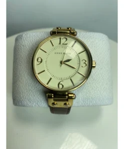 Anne Klein 10 9168 Quartz Analog Gold Tone Ladies Watch