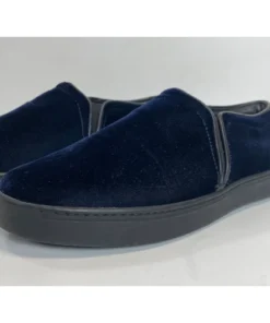 Alternative view of Rag & Bone Blue Velvet Slip-On Sneakers Women’s Size 38 EU / 7 US