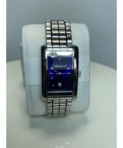Eddie Bauer Rectangle Blue Face Stainless Steel Women's Watch #0045